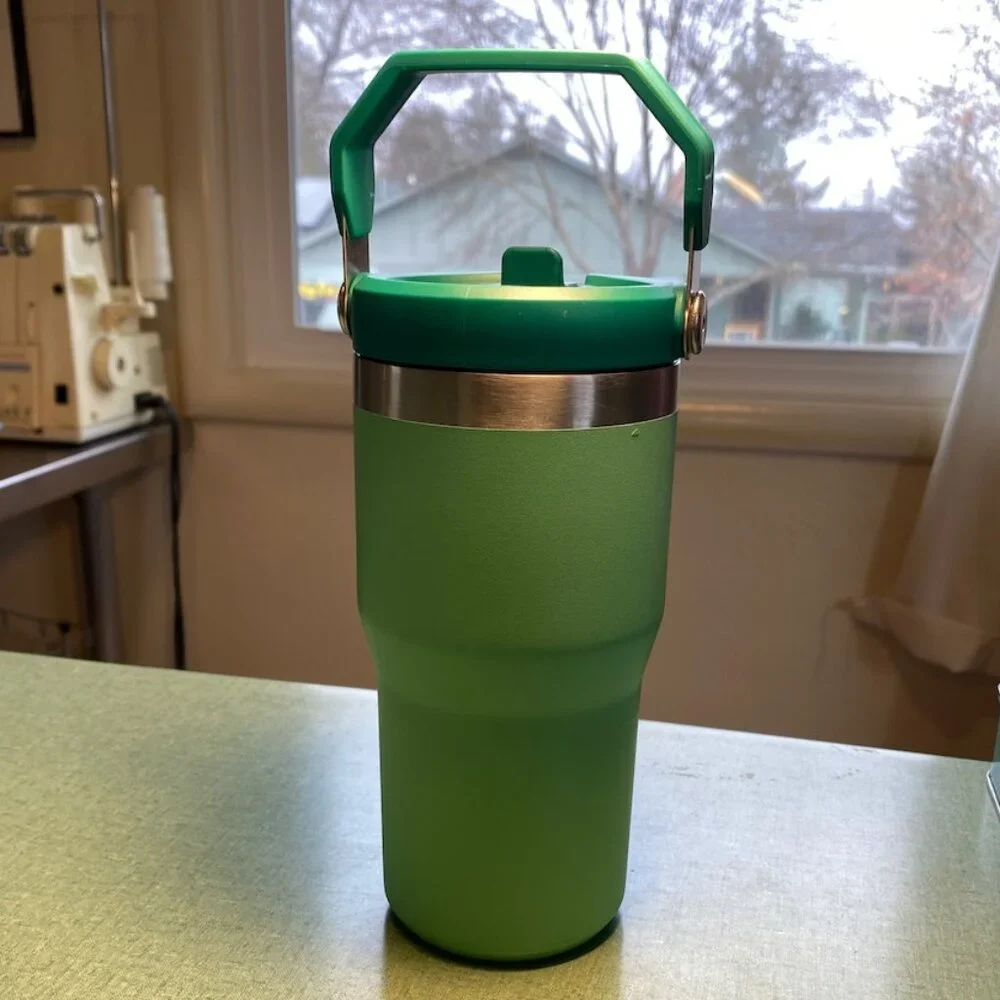 Stanley IceFlow Flip Straw Tumbler with Handle, 20 oz, Flip Up Straw, NWOT - Picture 4 of 12